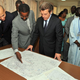 Did Senegal's first son Karim Wade (left) deliver cash to French politicians? (Getty Images)